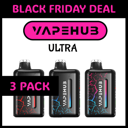 3 PACK – VAPEHUB ULTRA – 20000 PUFFS 1 3 PACK – VAPEHUB ULTRA – 20000 PUFFS