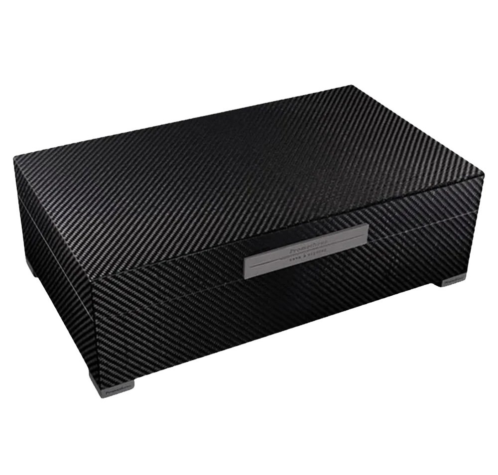 Prometheus Platinum Series Carbon Fiber 150 Cigar Humidor 1 Prometheus Platinum Series Carbon Fiber 150 Cigar Humidor