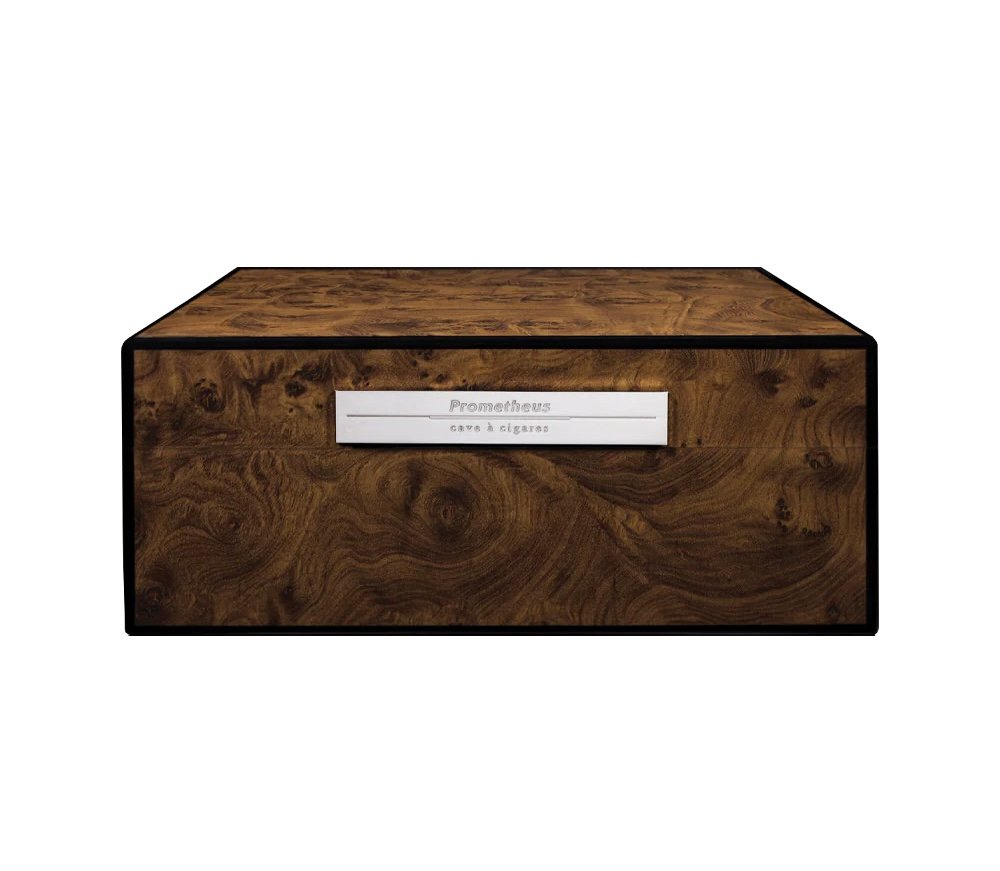 Prometheus Milano Humidor Walnut 50 Cigars 1 Prometheus Milano Humidor Walnut 50 Cigars