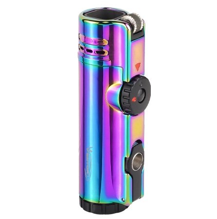 Vector Warcraft Quad Flame Torch Lighter with Cigar Punch 4 Vector Warcraft Quad Flame Torch Lighter with Cigar Punch - Image 4
