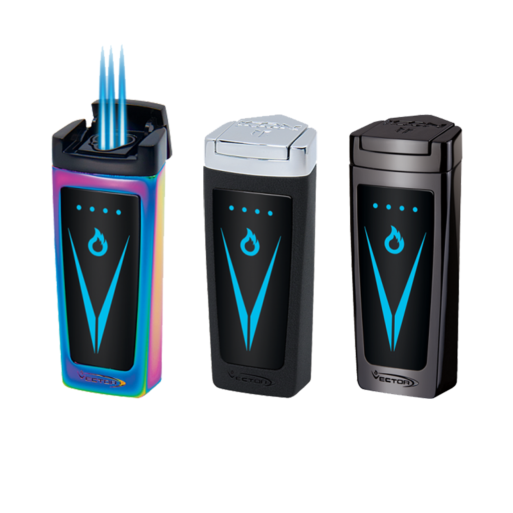 Vector Icon II Electric Triple Flame Torch Lighter 1 Vector Icon II Electric Triple Flame Torch Lighter
