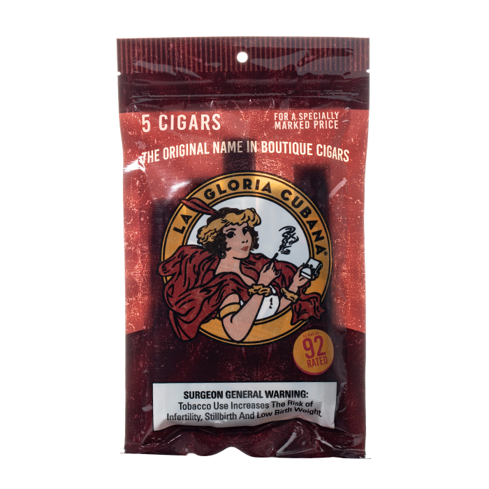 LA GLORIA CUBANA 5-CIGAR TRAVEL PACK 1 LA GLORIA CUBANA 5-CIGAR TRAVEL PACK