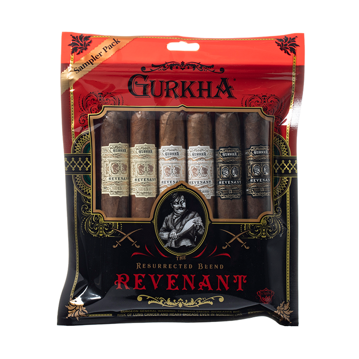 GURKHA REVENANT TORO CIGAR SAMPLER 1 GURKHA REVENANT TORO CIGAR SAMPLER