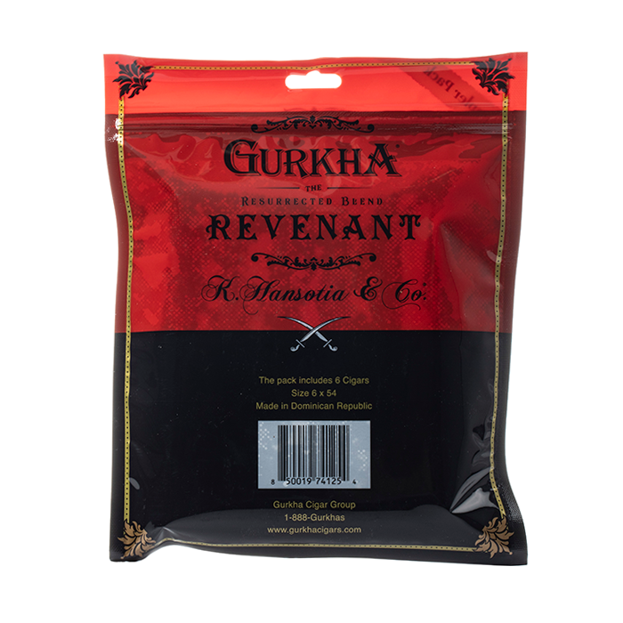 GURKHA REVENANT TORO CIGAR SAMPLER 2 GURKHA REVENANT TORO CIGAR SAMPLER - Image 2