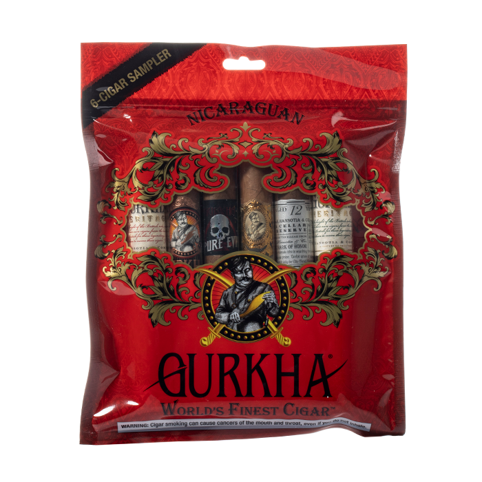 GURKHA RED TORO CIGAR SAMPLER 1 GURKHA RED TORO CIGAR SAMPLER