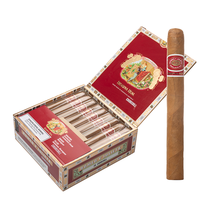 ROMEO Y JULIETA RESERVA REAL CHURCHILL CIGARS 1 ROMEO Y JULIETA RESERVA REAL CHURCHILL CIGARS