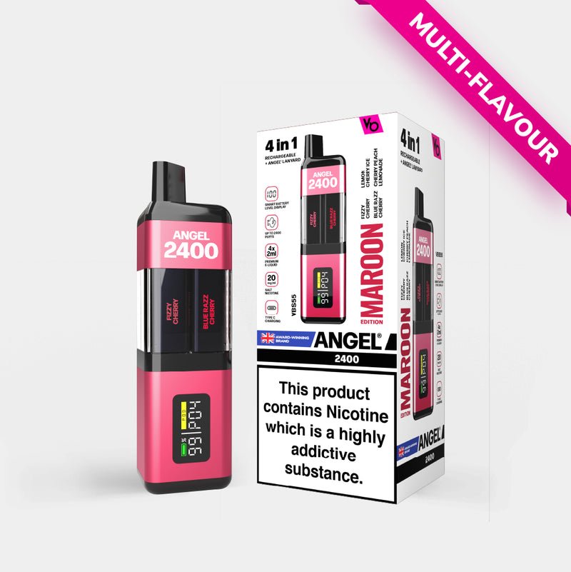 ANGEL® 2400 VBS33 | STARTER KIT Maroon Edition 4 in 1 Kit 2 ANGEL® 2400 VBS33 | STARTER KIT Maroon Edition 4 in 1 Kit - Image 2