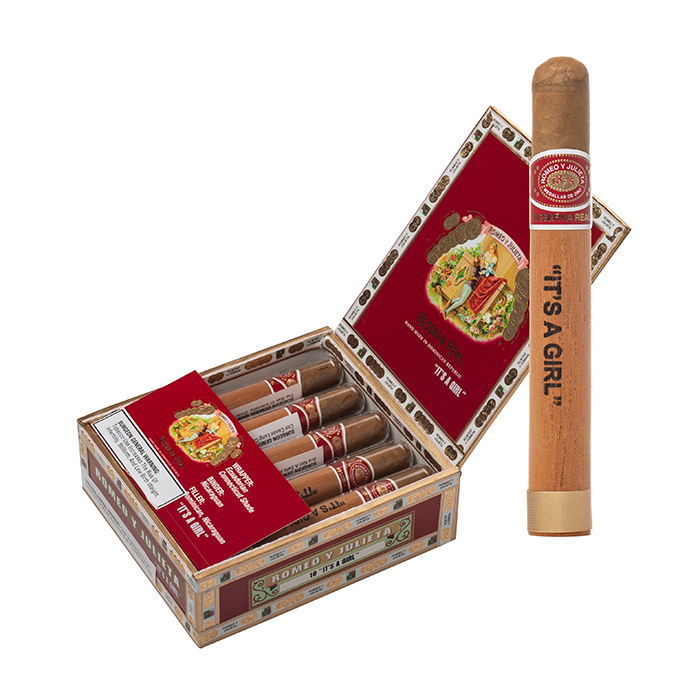 ROMEO Y JULIETA RESERVA REAL IT'S A GIRL CIGARS 1 ROMEO Y JULIETA RESERVA REAL IT'S A GIRL CIGARS