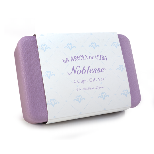 La Aroma de Cuba Noblesse 4-Cigar + ST Dupont Gift Set 2 La Aroma de Cuba Noblesse 4-Cigar + ST Dupont Gift Set - Image 2