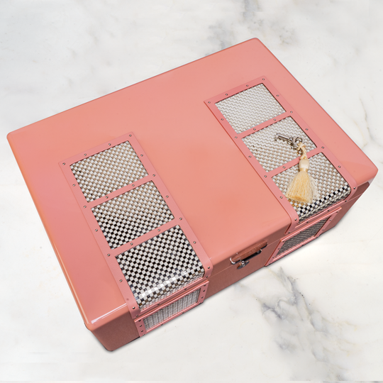 Ashton Retro 1950's Metallic Pink Humidor 3 Ashton Retro 1950's Metallic Pink Humidor - Image 3