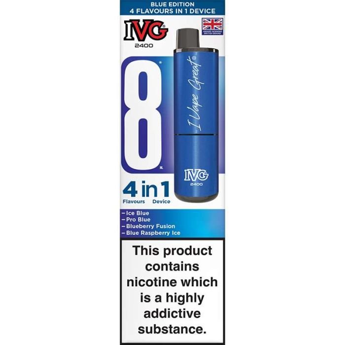 IVG 2400 4 in 1 pod vape kit 5 pack 4 IVG 2400 4 in 1 pod vape kit 5 pack - Image 4