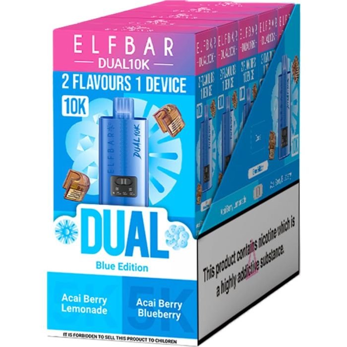 Elf Bar Dual 10K pod vape kit 5-pack 1 Elf Bar Dual 10K pod vape kit 5-pack