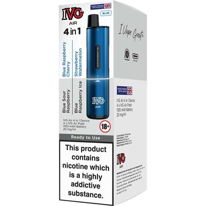 IVG Air 4 in 1 pod vape kit 5-pack 5 IVG Air 4 in 1 pod vape kit 5-pack - Image 5