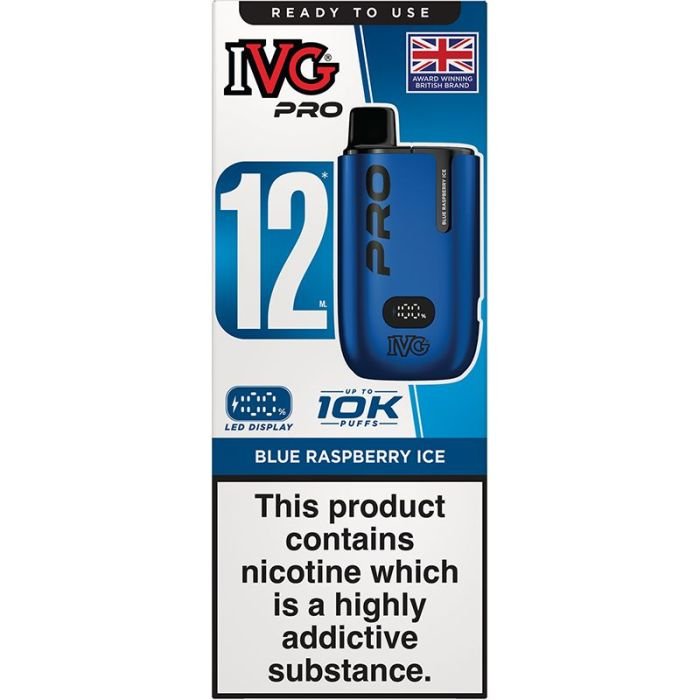 IVG Pro 12 pod vape kit 5-pack 4 IVG Pro 12 pod vape kit 5-pack - Image 4