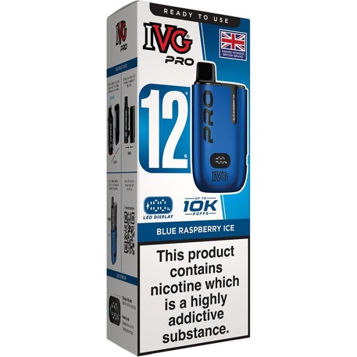 IVG Pro 12 pod vape kit 5-pack 5 IVG Pro 12 pod vape kit 5-pack - Image 5