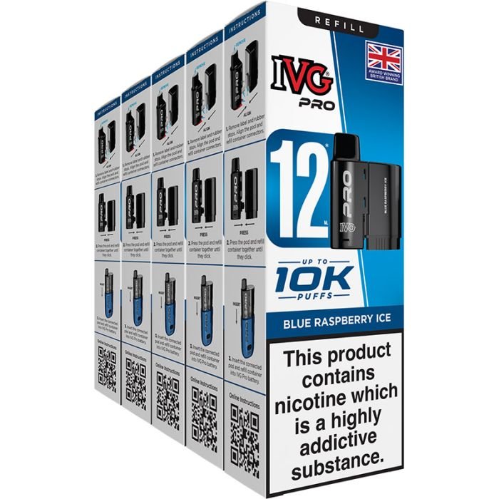 IVG Pro 12 pod & refill 5-pack 1 IVG Pro 12 pod & refill 5-pack
