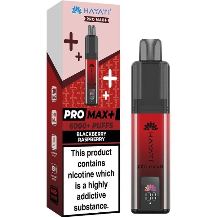 Hayati Pro Max Plus 6000 pod vape kit 5-pack 4 Hayati Pro Max Plus 6000 pod vape kit 5-pack - Image 4