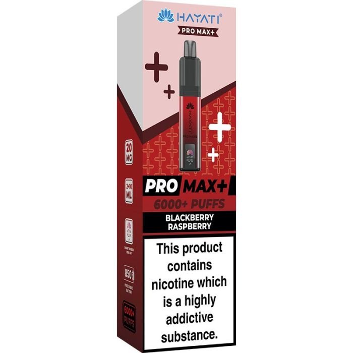 Hayati Pro Max Plus 6000 pod vape kit 5-pack 5 Hayati Pro Max Plus 6000 pod vape kit 5-pack - Image 5