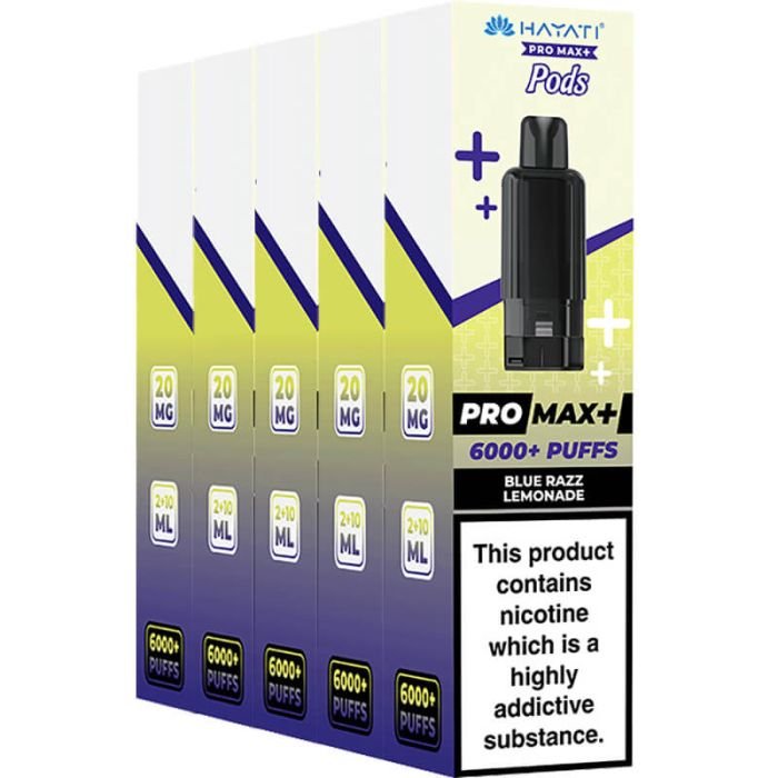 Hayati Pro Max Plus 6000 pod & refill 5-pack 1 Hayati Pro Max Plus 6000 pod & refill 5-pack