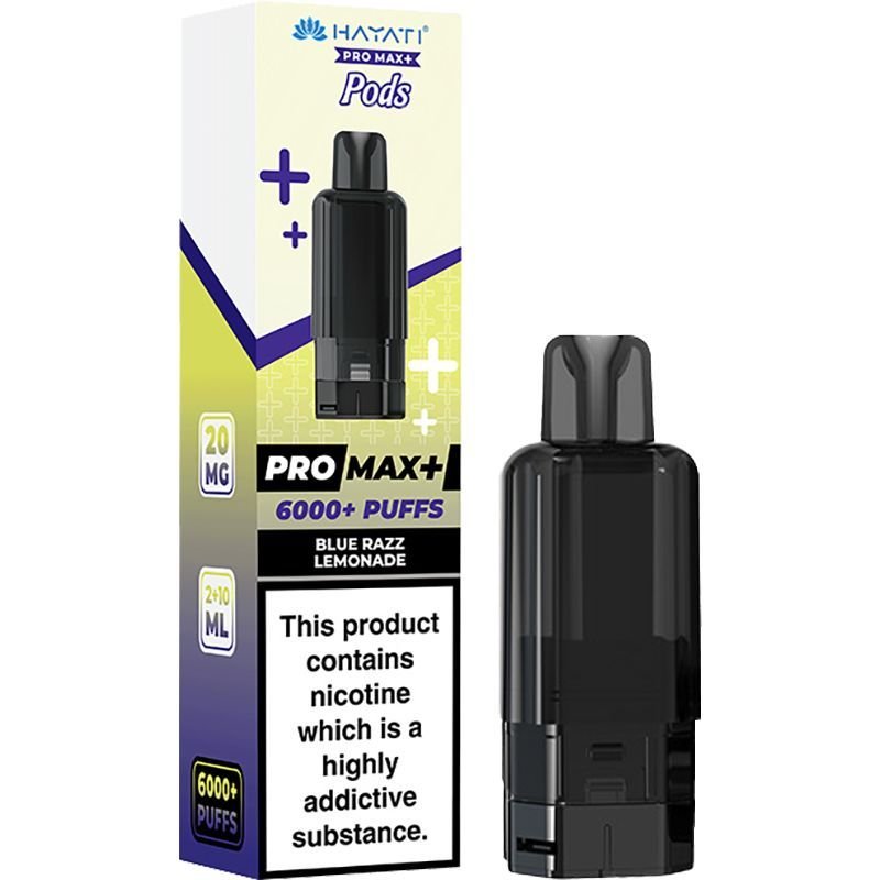Hayati Pro Max Plus 6000 pod & refill 5-pack 2 Hayati Pro Max Plus 6000 pod & refill 5-pack - Image 2