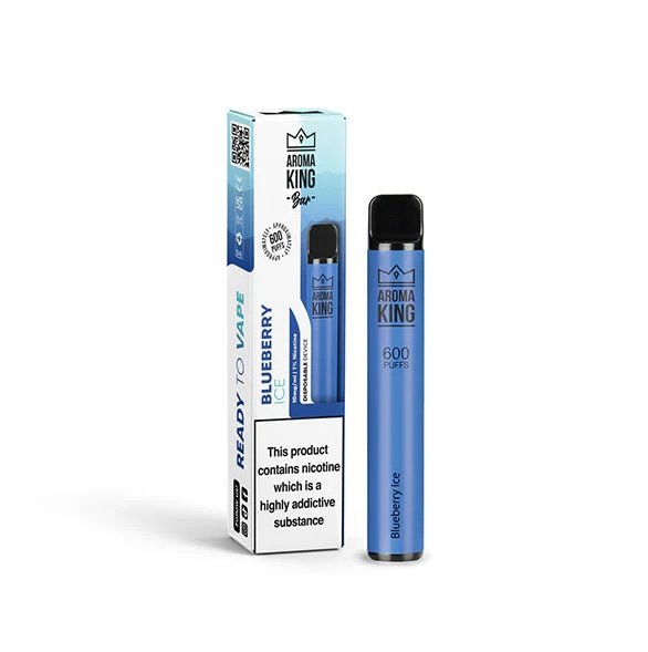 10mg Aroma King Bar 600 Disposable Vape Blueberry Ice 1 10mg Aroma King Bar 600 Disposable Vape Blueberry Ice