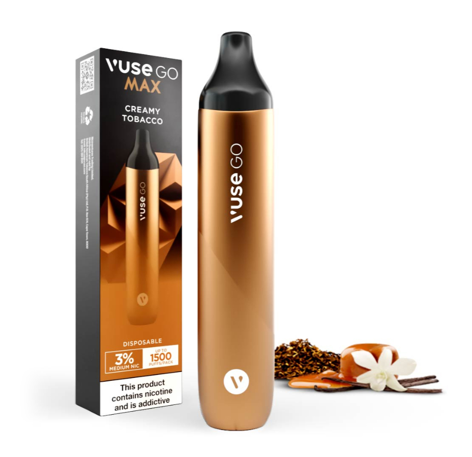 VUSE GO MAX CREAMY TOBACCO 1 VUSE GO MAX CREAMY TOBACCO