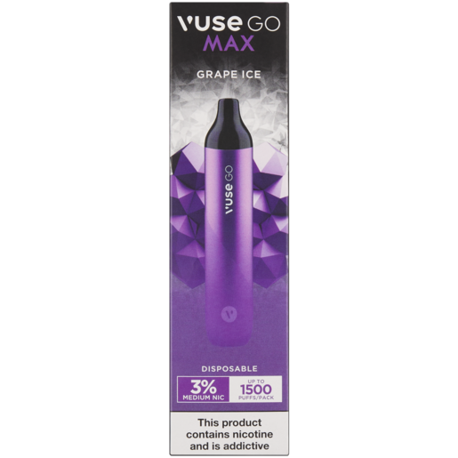 VUSE GO MAX GRAPE ICE 3 VUSE GO MAX GRAPE ICE - Image 3