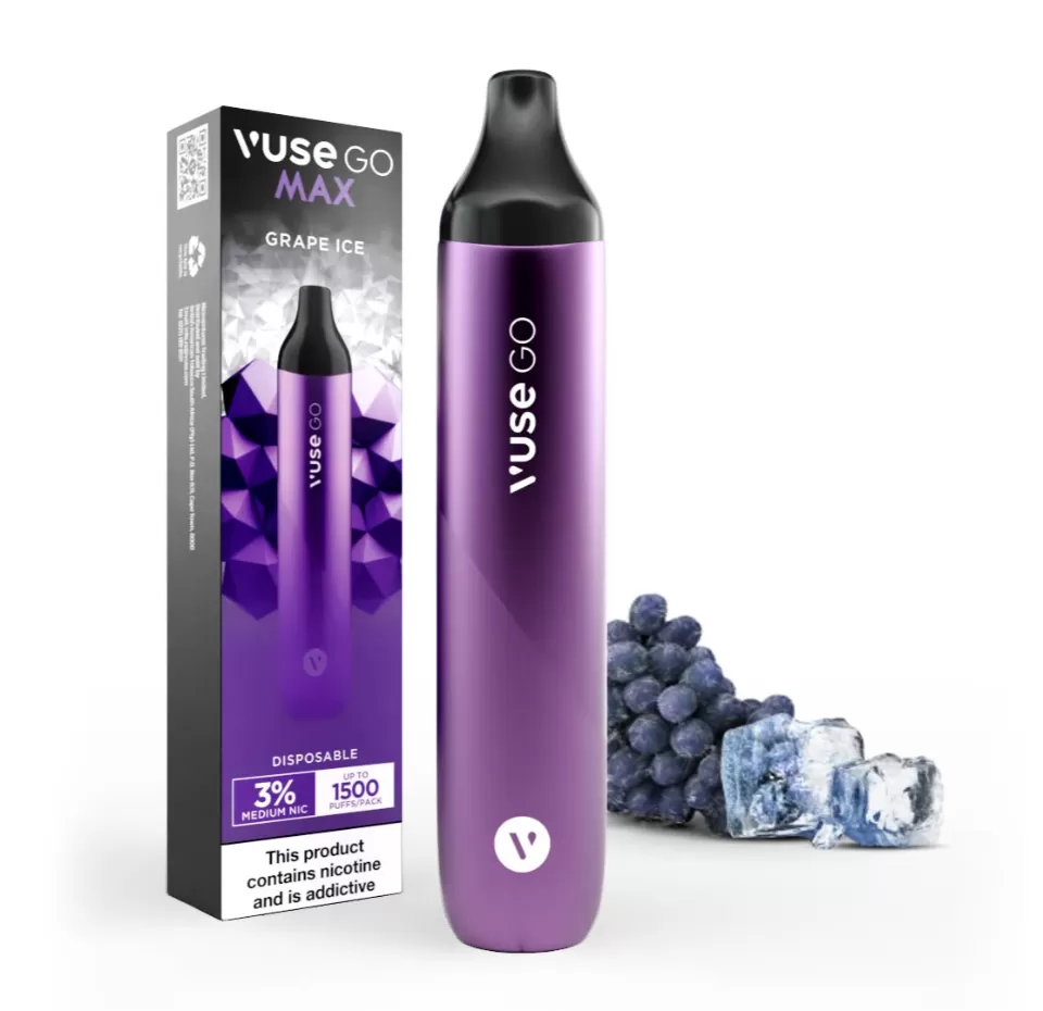 VUSE GO MAX GRAPE ICE 1 VUSE GO MAX GRAPE ICE
