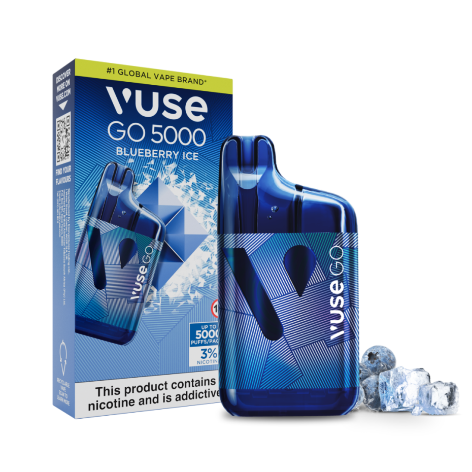VUSE GO 5000 2.0 BLUEBERRY ICE 1 VUSE GO 5000 2.0 BLUEBERRY ICE