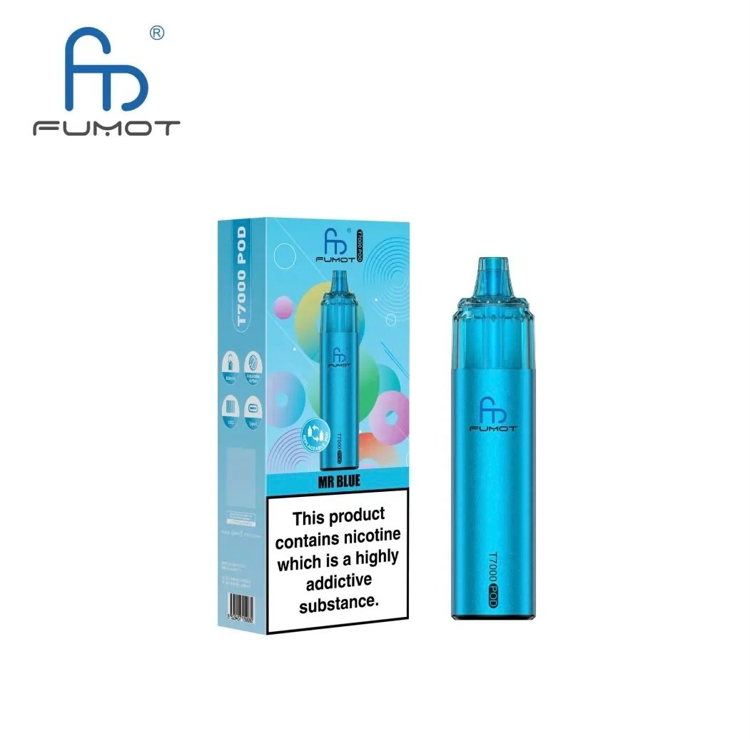 Fumot T7000 Puffs Prefilled Kit Dr Blue 1 Fumot T7000 Puffs Prefilled Kit Dr Blue