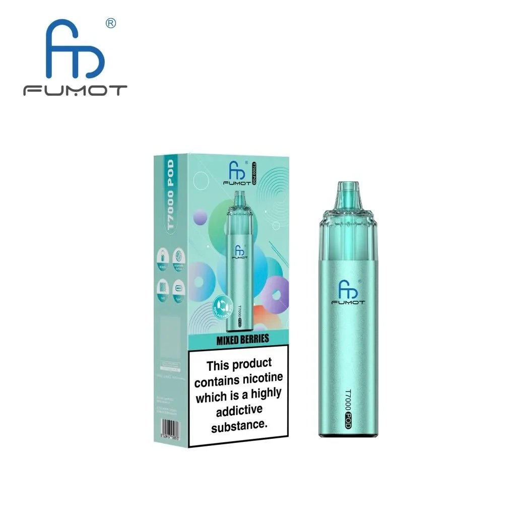 Fumot T7000 Puffs Prefilled Pod Kit Mixed Berries 1 Fumot T7000 Puffs Prefilled Pod Kit Mixed Berries