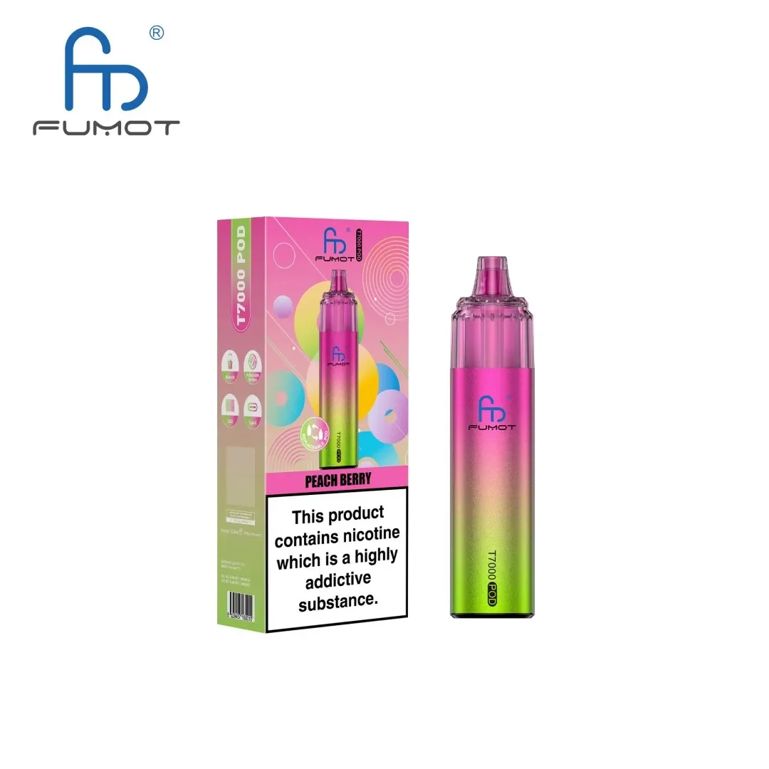 Fumot T7000 Puffs Prefilled Pod Kit Peach Berry 1 Fumot T7000 Puffs Prefilled Pod Kit Peach Berry