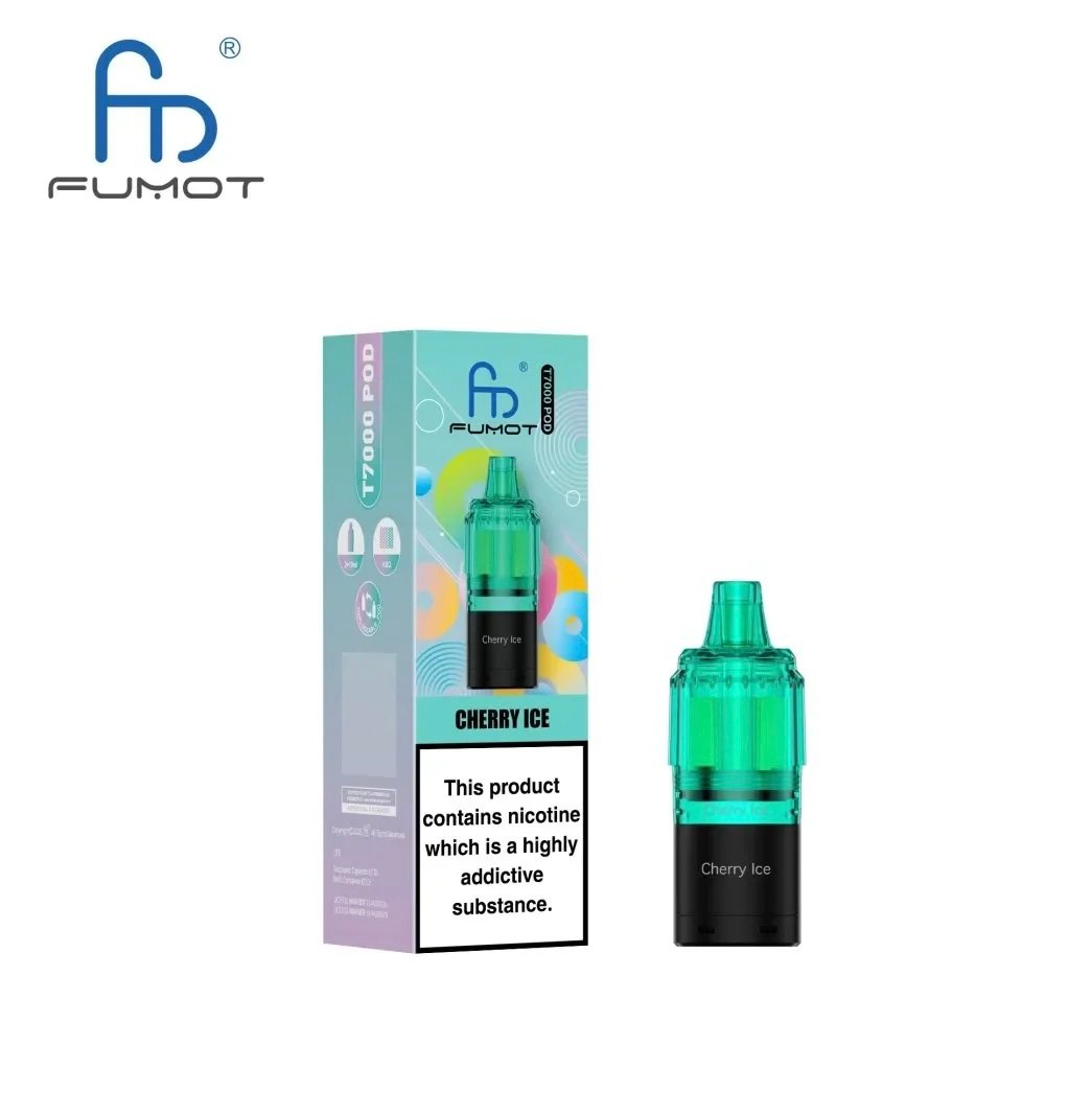 RandM Fumot T7000 Puffs Pod Cherry Ice 1 RandM Fumot T7000 Puffs Pod Cherry Ice
