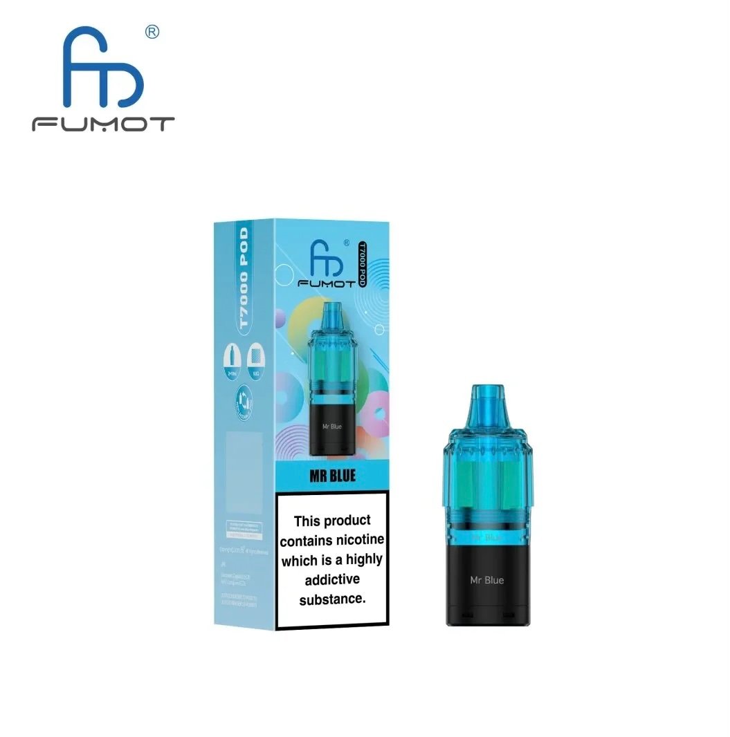 RandM Fumot T7000 Puffs Pod Dr Blue 1 RandM Fumot T7000 Puffs Pod Dr Blue
