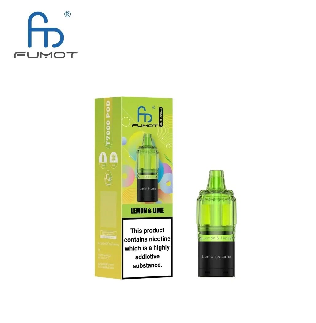 RandM Fumot T7000 Puffs Pod Lemon & Lime 1 RandM Fumot T7000 Puffs Pod Lemon & Lime