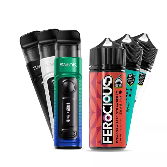 SMOK RPM C with 70/30 Shortfill Vape Pack Bundle 1 SMOK RPM C with 70/30 Shortfill Vape Pack Bundle