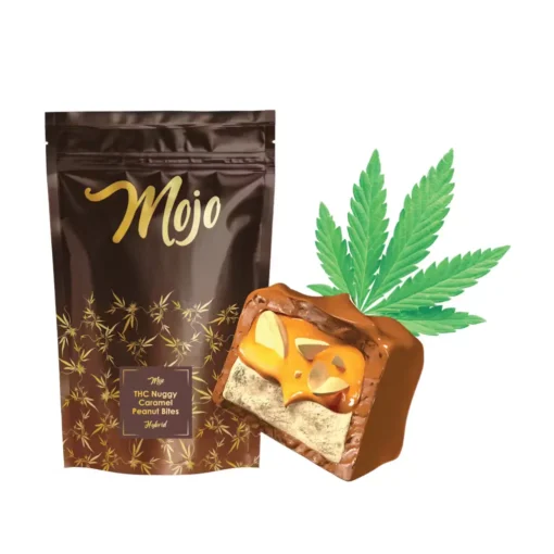 Mojo Chocolates – Nuggy Caramel Bites (Hybrid) 100mg 1 Mojo Chocolates – Nuggy Caramel Bites (Hybrid) 100mg