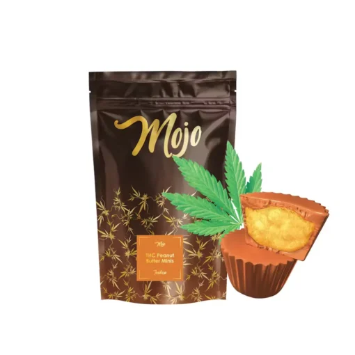 Mojo Chocolates – Peanut Butter Minis (Indica) – 100mg 1 Mojo Chocolates – Peanut Butter Minis (Indica) – 100mg
