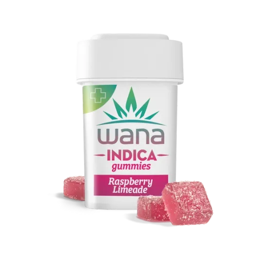 RASPBERRY LIMEADE Wana Gummies 1 RASPBERRY LIMEADE Wana Gummies