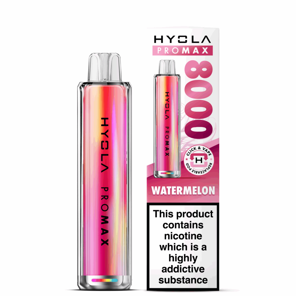 Hyola Pro Max 8000 Prefilled Pod Kit 10ml - Watermelon 1 Hyola Pro Max 8000 Prefilled Pod Kit 10ml - Watermelon