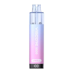 Uwell Viscore 8000 Prefilled Pod Vape Kit – Blueberry Sour Raspberry