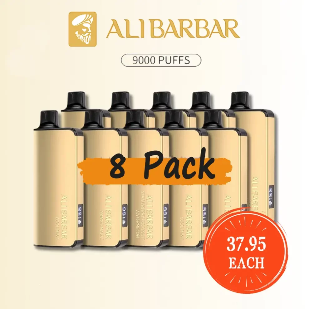 Alibarbar INGOT 9000 8PCS Bundle 1 Alibarbar INGOT 9000 8PCS Bundle