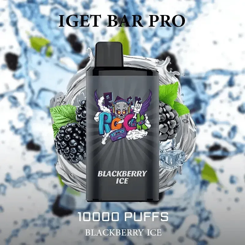 IGET Bar Pro 10000 Puffs-Blackberry Ice 1 IGET Bar Pro 10000 Puffs-Blackberry Ice