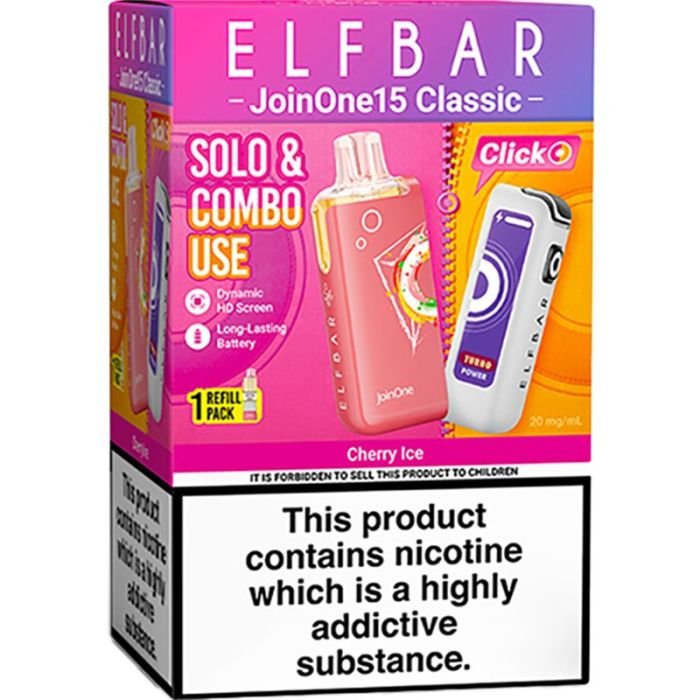 Elf Bar JoinOne15 Classic pod vape kit 5 pack 4 Elf Bar JoinOne15 Classic pod vape kit 5 pack - Image 4