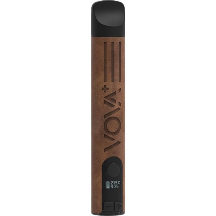 VOVA Plus - Volks Vaporizer - Brown Leather 2 VOVA Plus - Volks Vaporizer - Brown Leather - Image 2