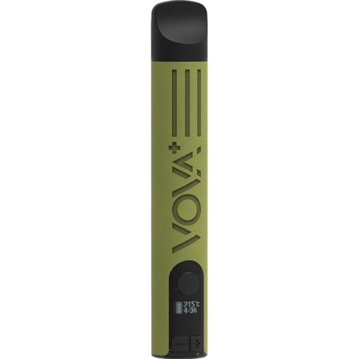VOVA Plus - Volks Vaporizer - Green Leather 2 VOVA Plus - Volks Vaporizer - Green Leather - Image 2