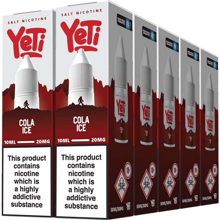 Yeti Summit Series e-liquid 10 pack 1 Yeti Summit Series e-liquid 10 pack