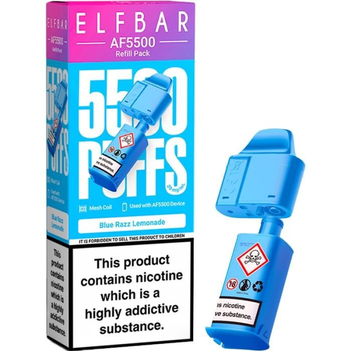 Elf Bar AF5500 pod & refill 5 pack 2 Elf Bar AF5500 pod & refill 5 pack - Image 2