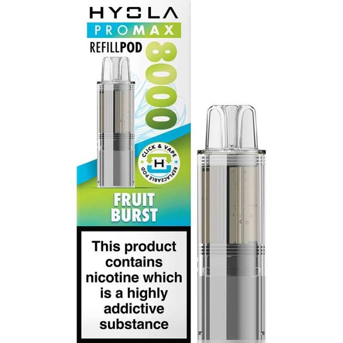 Hyola Pro Max 8000 pod & refill 5 pack 2 Hyola Pro Max 8000 pod & refill 5 pack - Image 2