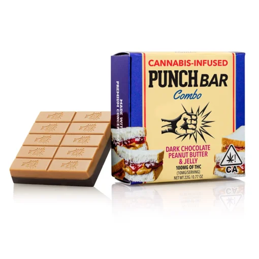 Punch Bar Dark Chocolate Peanut Butter & Jelly 1 Punch Bar Dark Chocolate Peanut Butter & Jelly